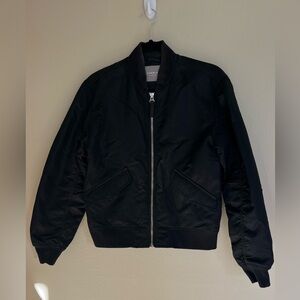 Everlane Uniform Bomber Jacket | S
Black